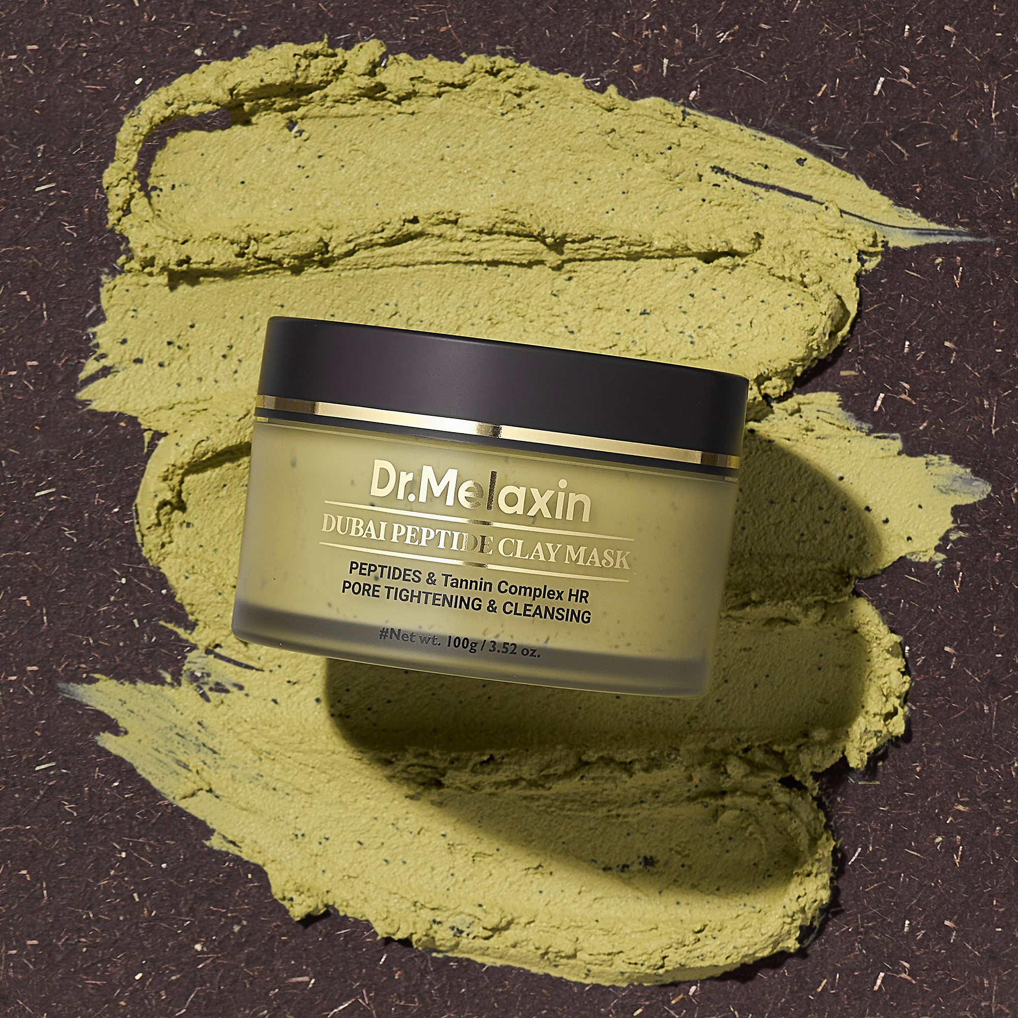 DR. MELAXIN DUBAI PEPTIDE CLAY MASK Masque à l'argile purifiant qui réduit l'excès de sébum 100 g #4