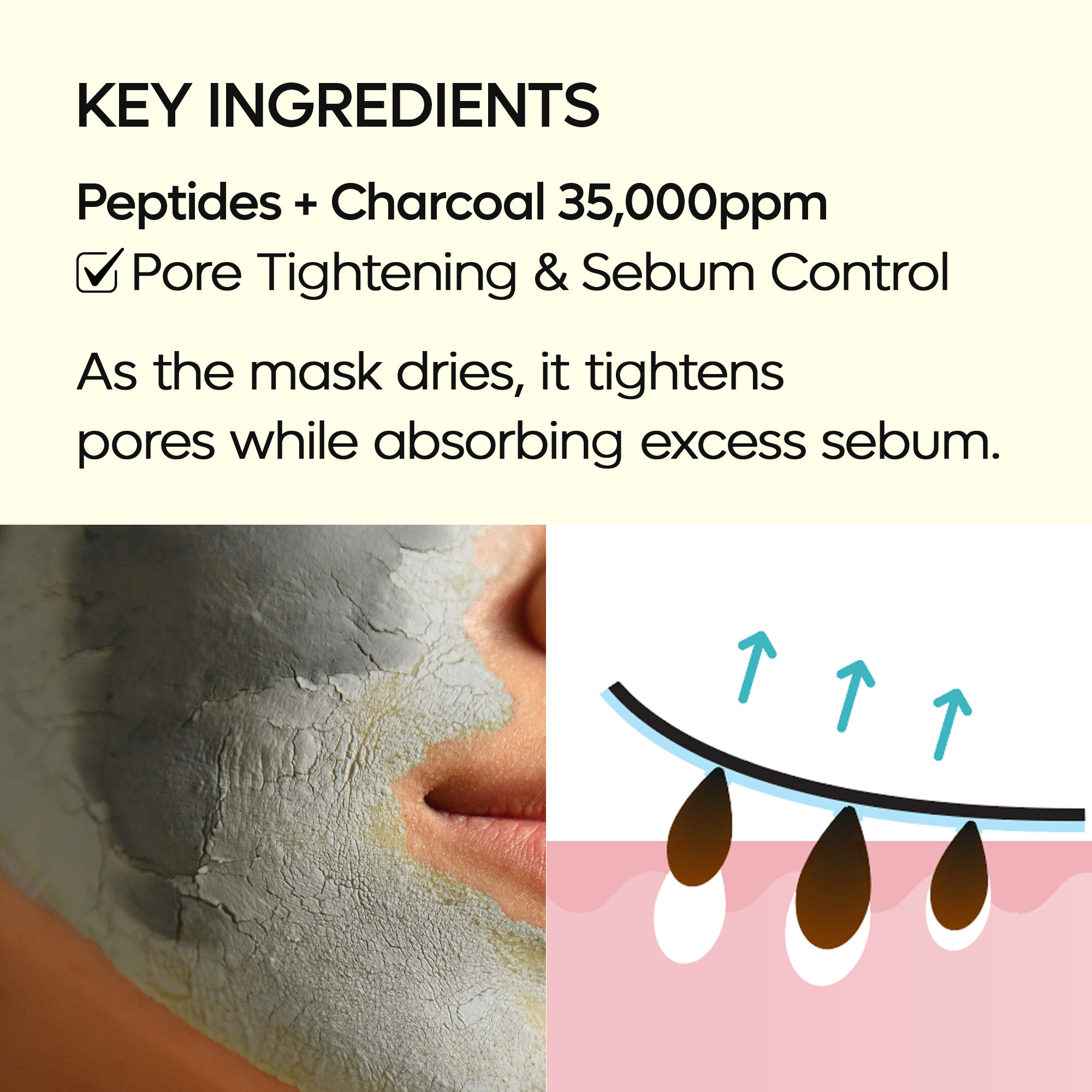 DR. MELAXIN DUBAI PEPTIDE CLAY MASK Masque à l'argile purifiant qui réduit l'excès de sébum 100 g #8