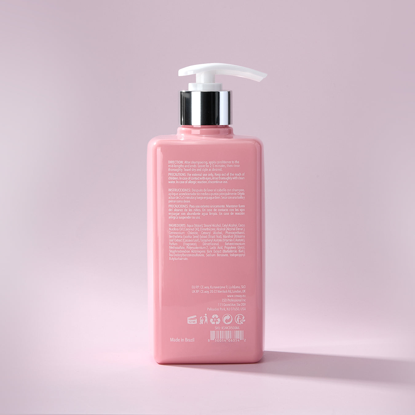 KERAPOD SMOOTH Vyhlazující kondicionér pro všechny typy vlasů 500 ml #5