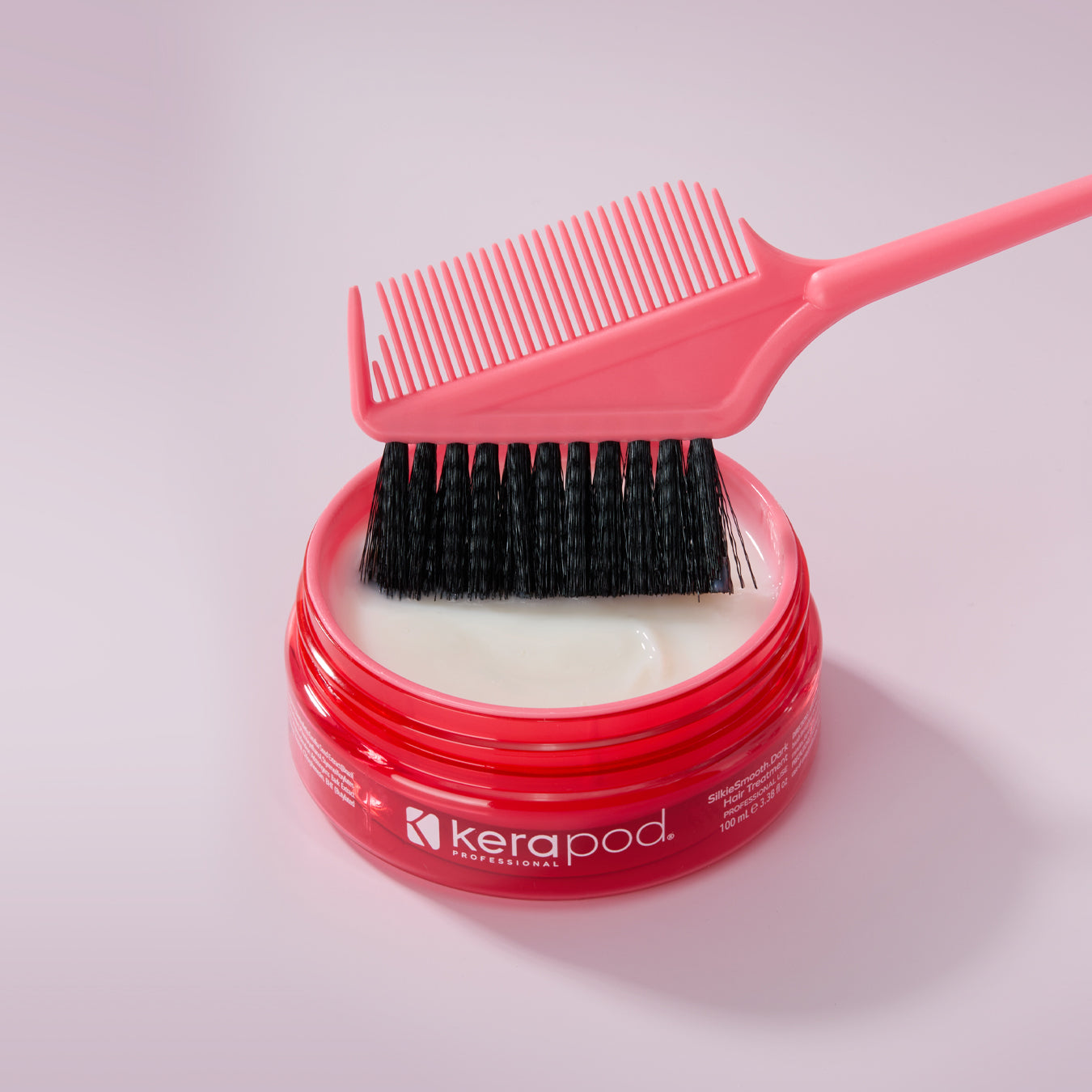 KERAPOD SILKIE SMOOTH Uhlazující kúra pro tmavé a přirozené vlasy 100ml #3