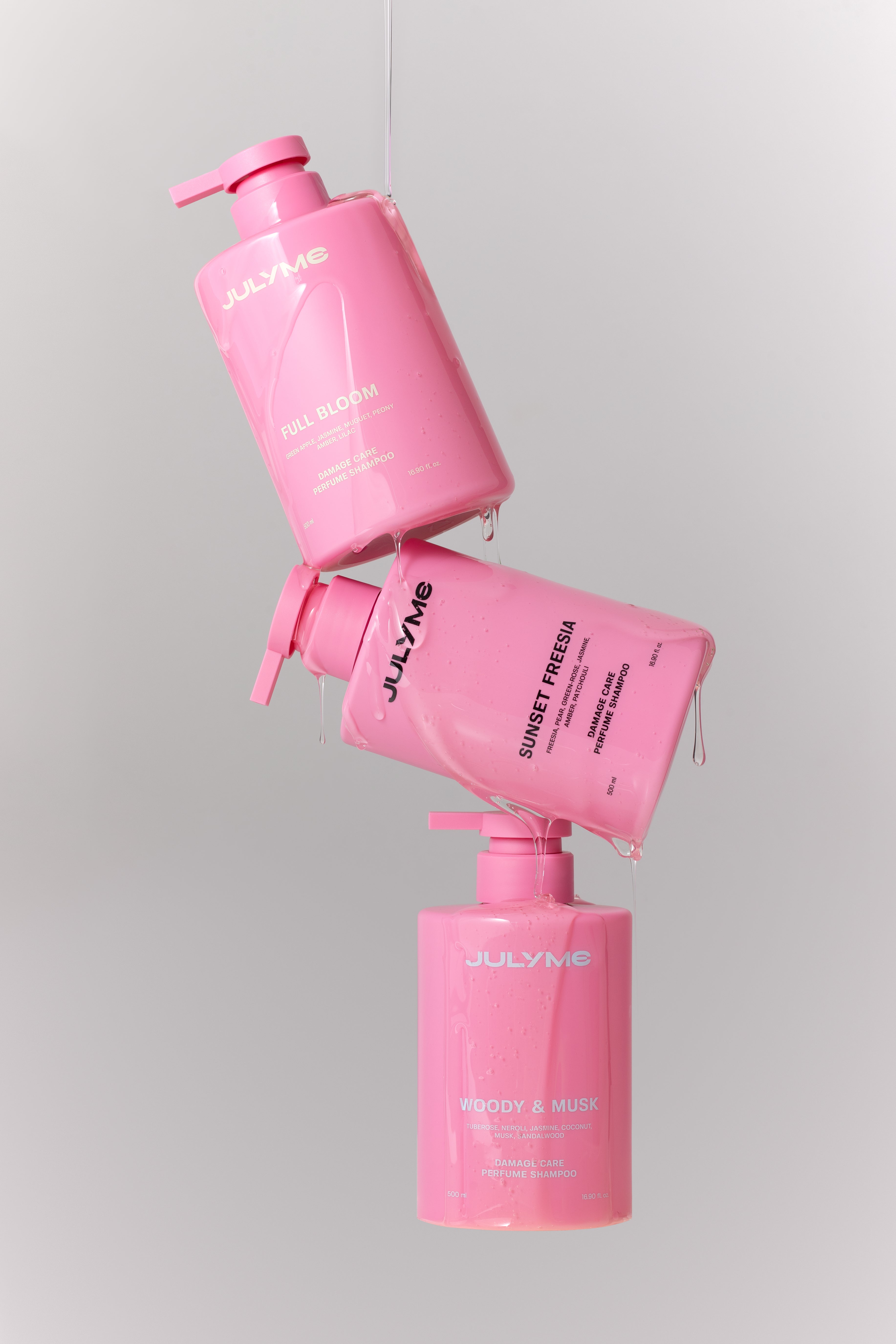 JULYME DAMAGE CARE PERFUME SHAMPOO FULL BLOOM Perfumowany szampon regenerujący 500 ml #3