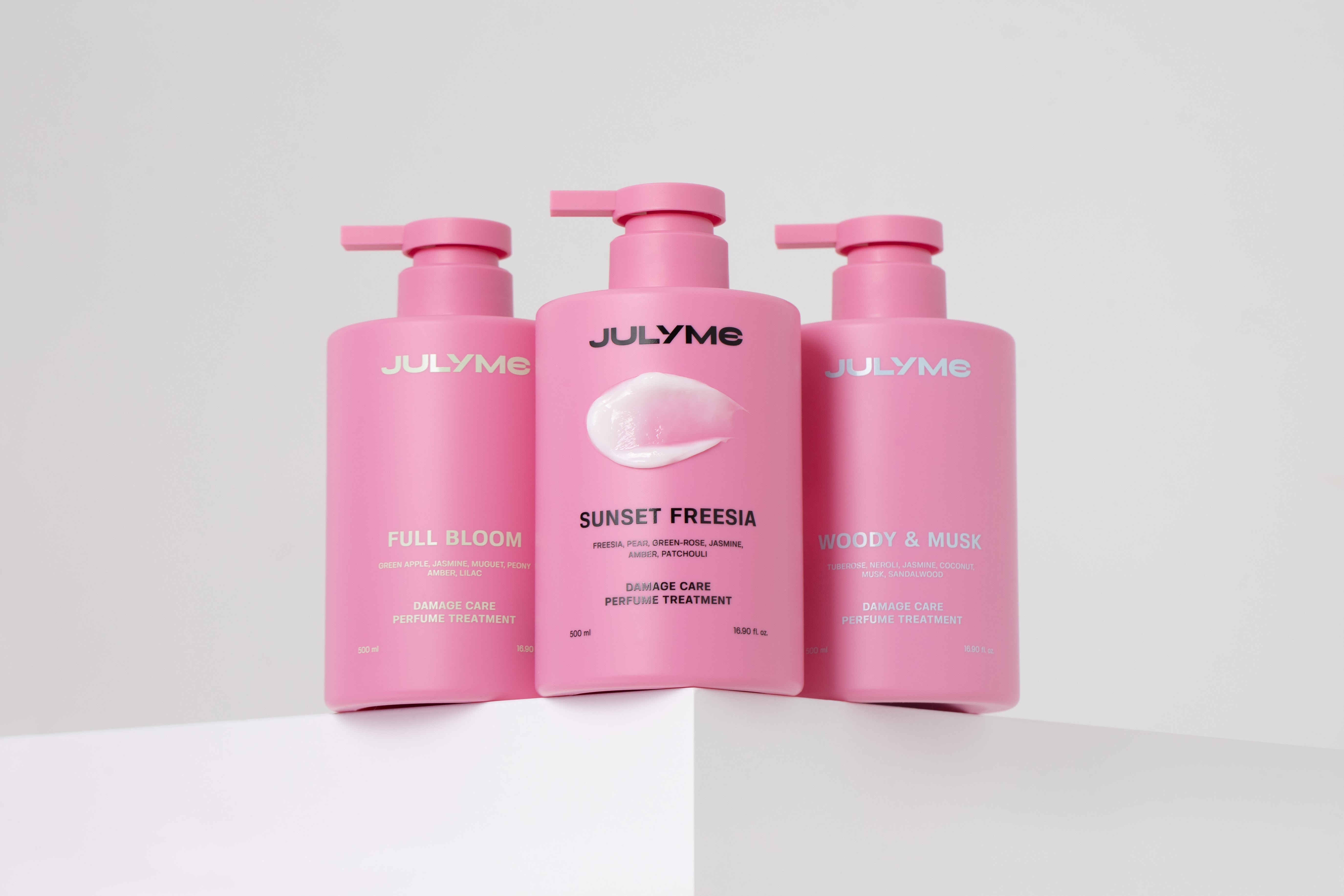 JULYME DAMAGE CARE PERFUME TREATMENT FULL BLOOM Perfumowana odżywka regenerująca 500 ml #3