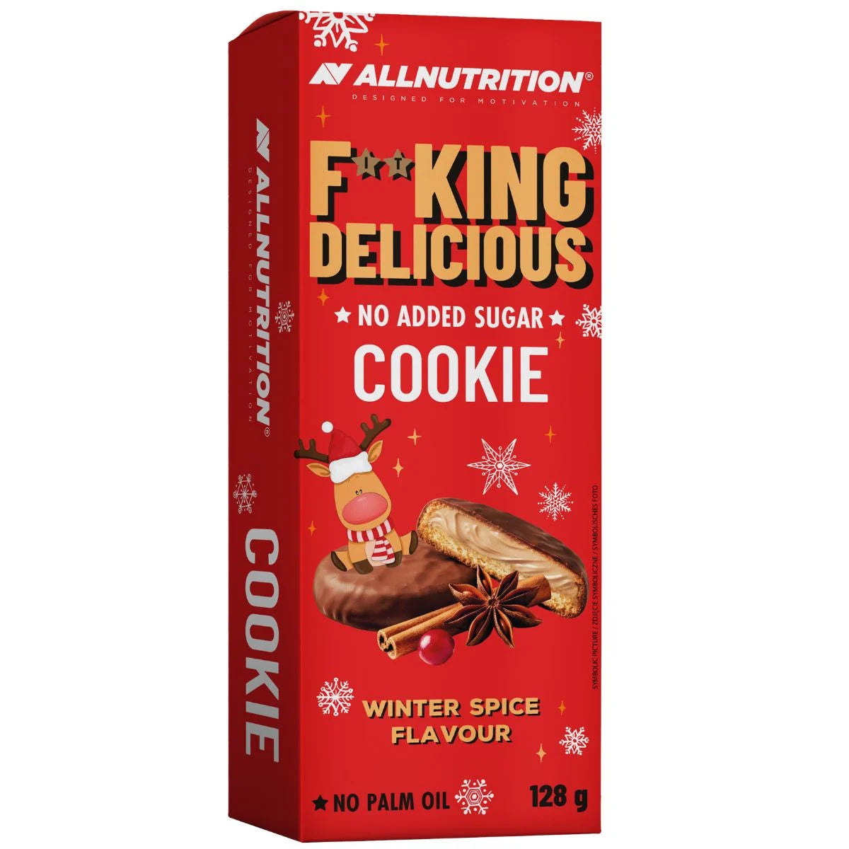 ALLNUTRITION FITKING WINTER SPICE Ciasteczka 128 g