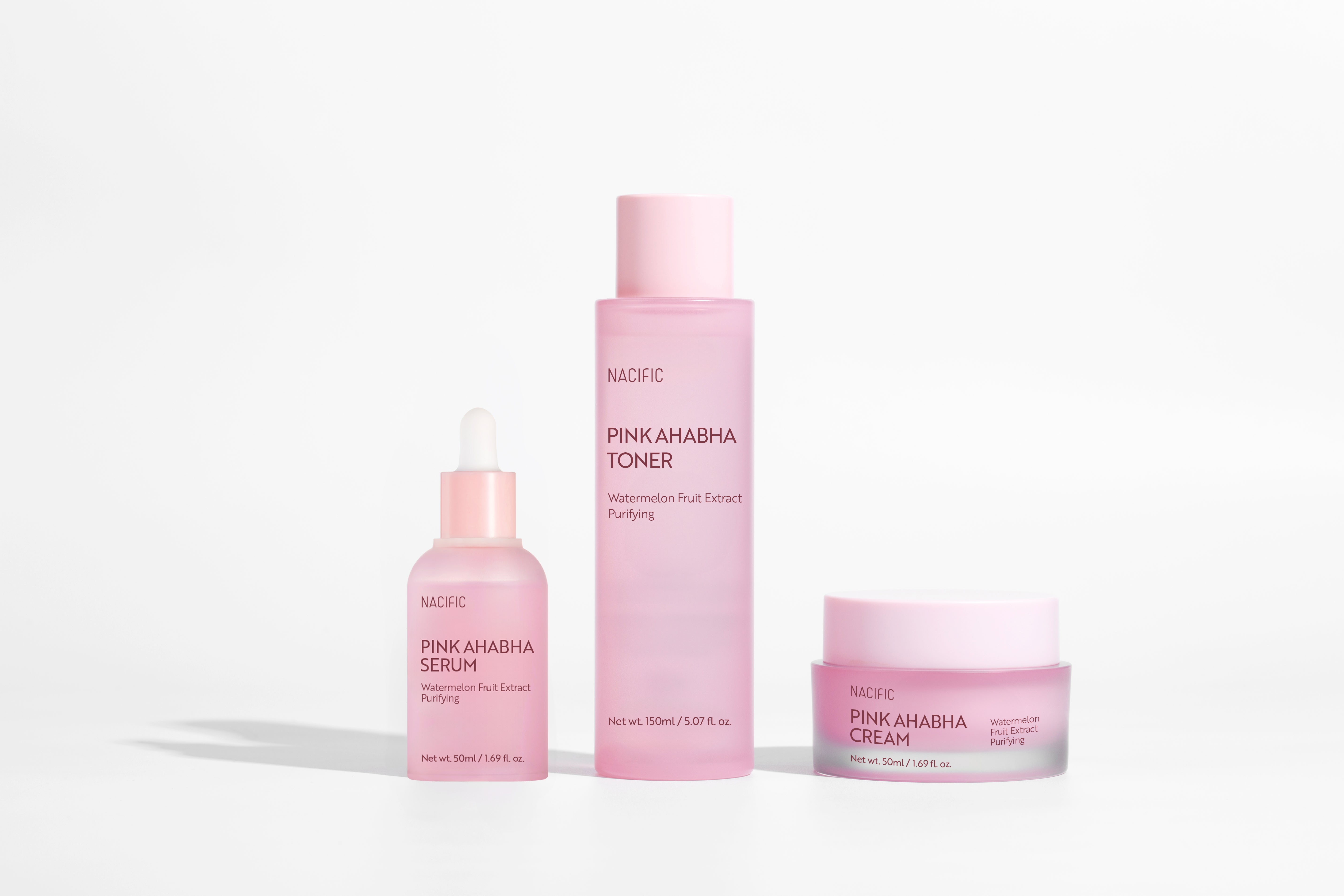 NACIFIC PINK AHABHA TONER Delikatny tonik o działaniu złuszczającym 150 ml #2