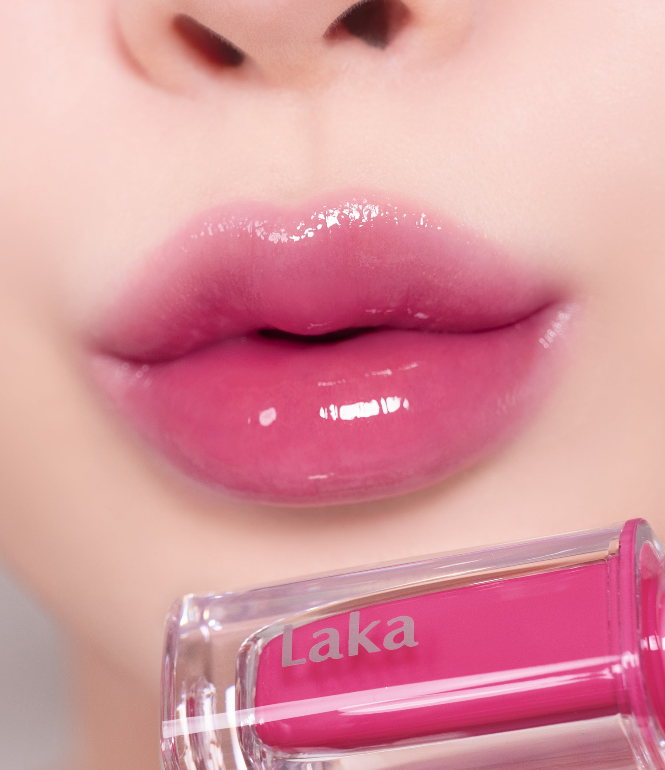 LAKA MAXI GLAYER TINT Błyszczący tint do ust z efektem warstwowego połysku 3,8 g #5