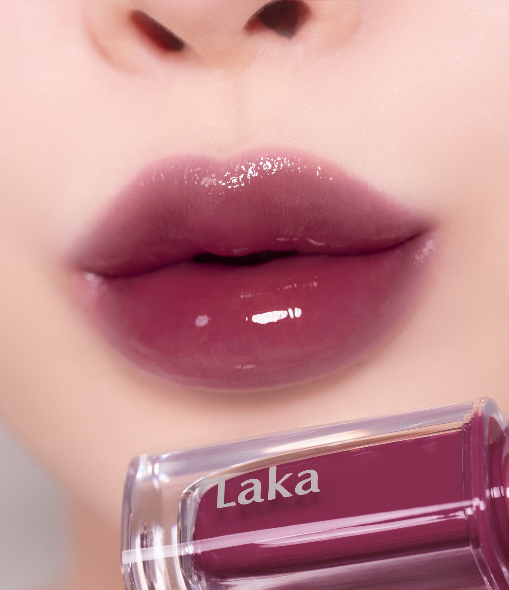 LAKA MAXI GLAYER TINT Błyszczący tint do ust z efektem warstwowego połysku 3,8 g #3