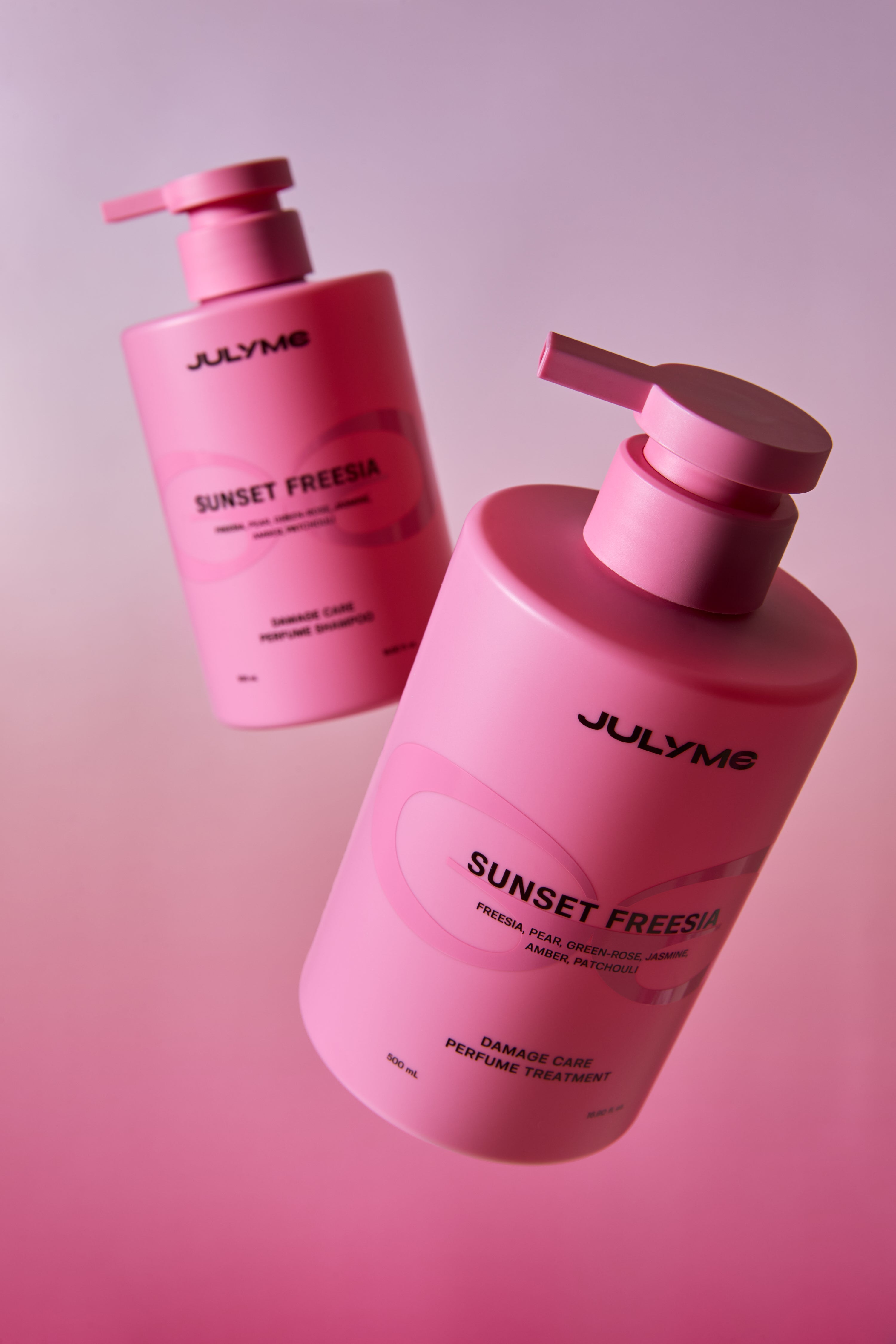 JULYME DAMAGE CARE PERFUME TREATMENT SUNSET FREESIA Perfumowana odżywka regenerująca 500 ml #2