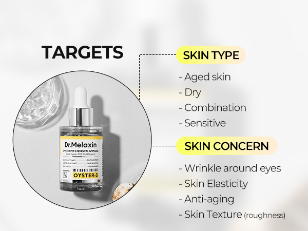 DR.MELAXIN OYSTER PEPTIDE AMPOULE Sérum peptidique rajeunissant 30 ml #5
