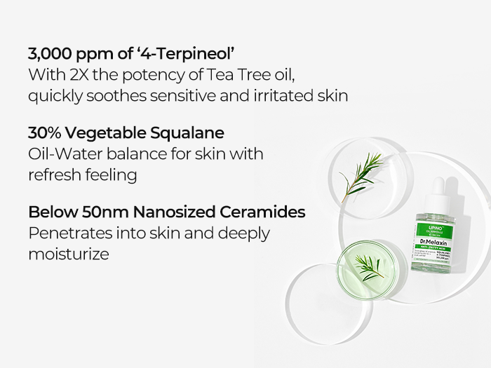 DR.MELAXIN LIPINO OIL Ampoule Lekkie serum olejowe przeciw niedoskonałościom 30 ml #9