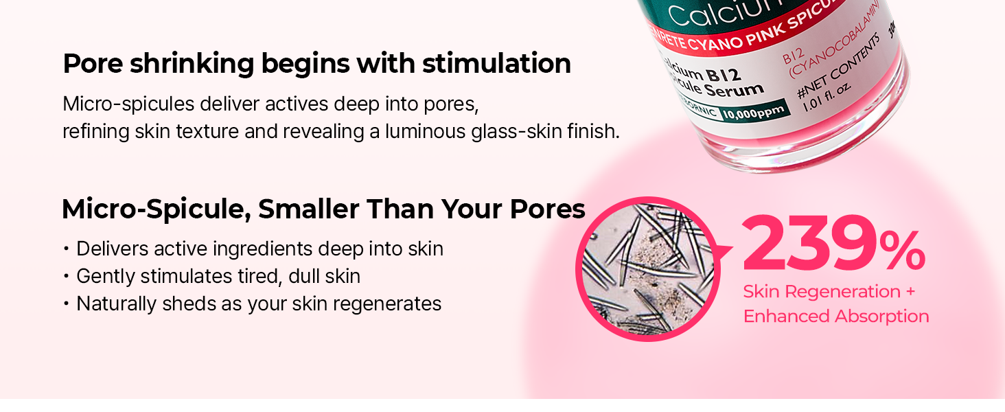 DR.MELAXIN CEMENRETE LINE Intensywnie regenerujące serum z mikroskopijnymi spikulami i witaminą B12 30 ml #6