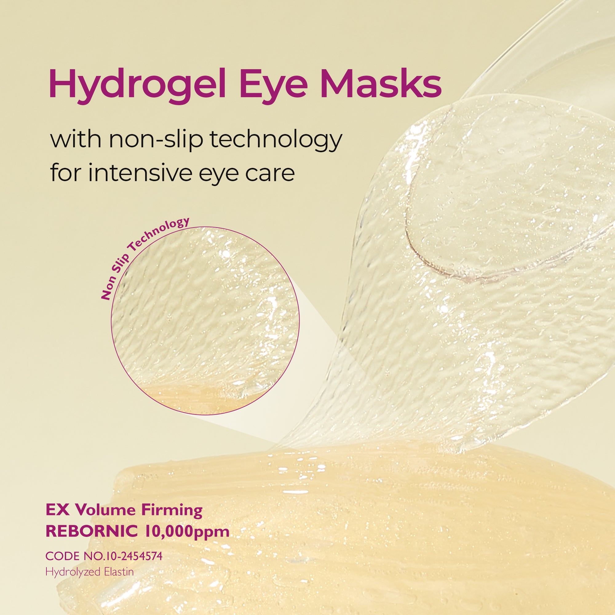 DR.MELAXIN CEMENRETE CALCIUM VOLUME EYE PATCH Patchs oculaires hydrogel raffermissants 60 pcs. #6