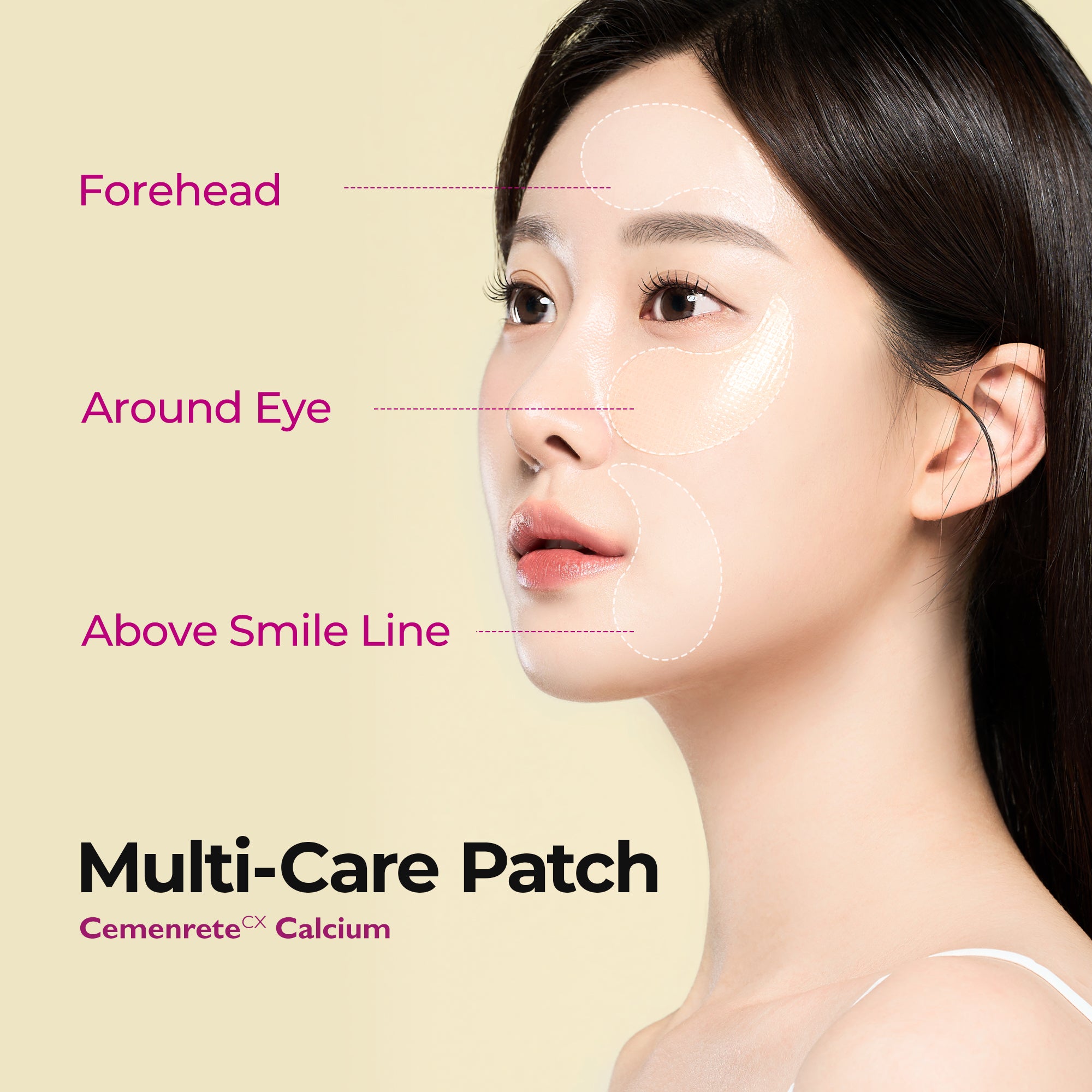 DR.MELAXIN CEMENRETE CALCIUM VOLUME EYE PATCH Patchs oculaires hydrogel raffermissants 60 pcs. #8