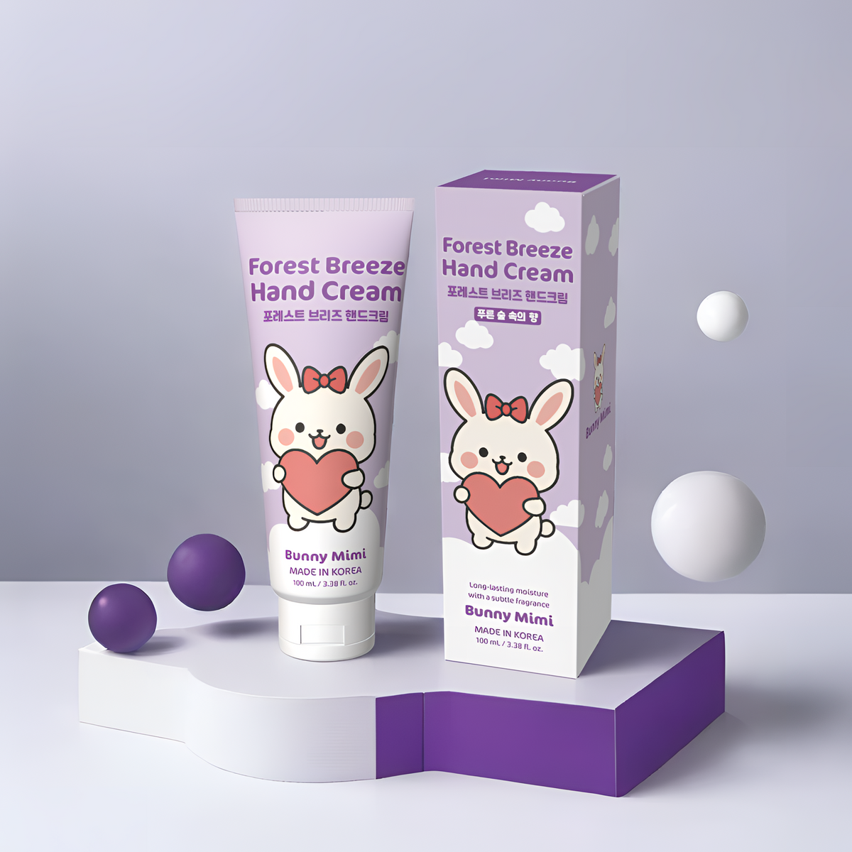 Krem do rąk, który pachnie jak dobry nastrój – Zestaw BUNNY MIMI 4 × 100 ml #4