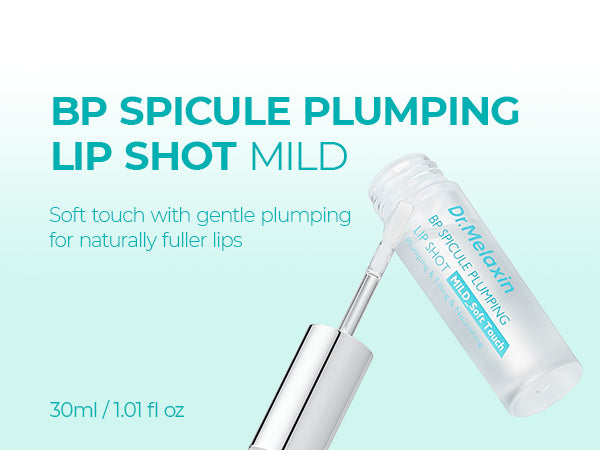 DR.MELAXIN BIO-SPICULE BP SPICULE PLUMPING LIP SHOT MILD Nawilżający błyszczyk do ust z delikatnym efektem powiększenia 4 ml #14