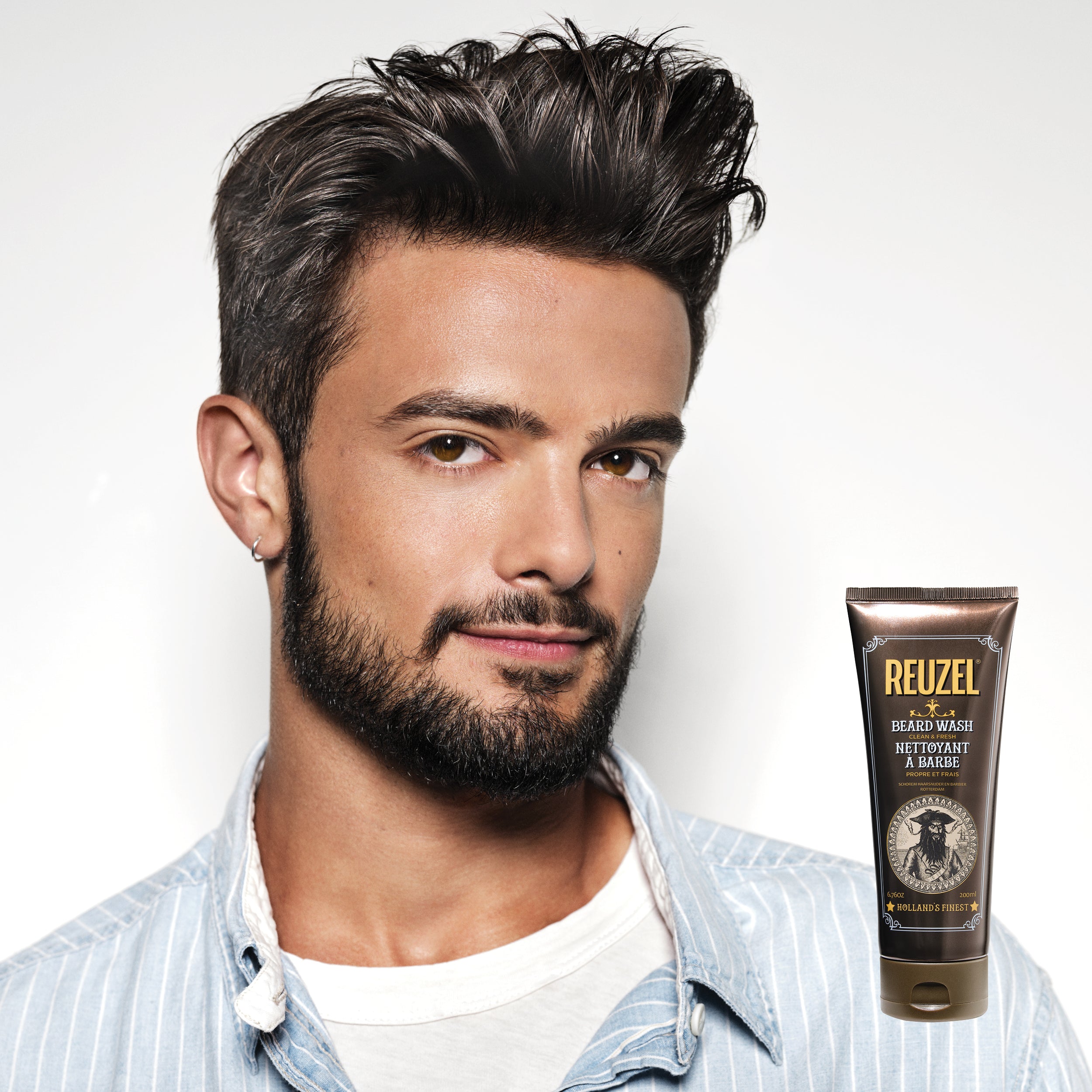 REUZEL Clean&Fresh Szampon do brody 200 ml #2