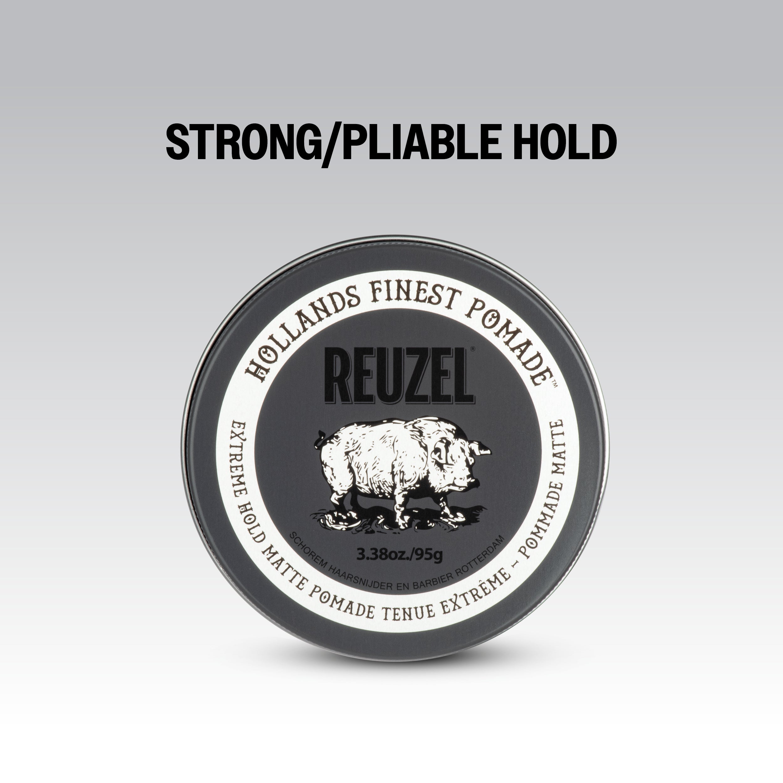 REUZEL EXTREME HOLD MATTE POMADE Super mocna matująca pomada do włosów 95 g #4