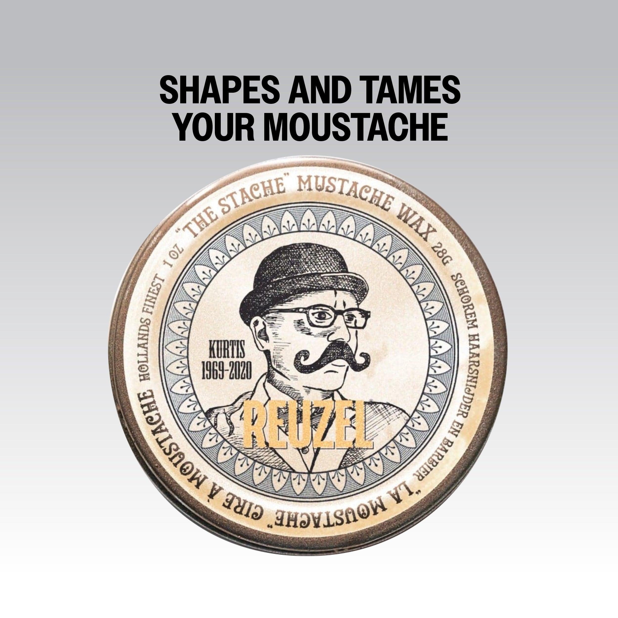 REUZEL THE STACHE Wosk do wąsów i brody 28 g #4