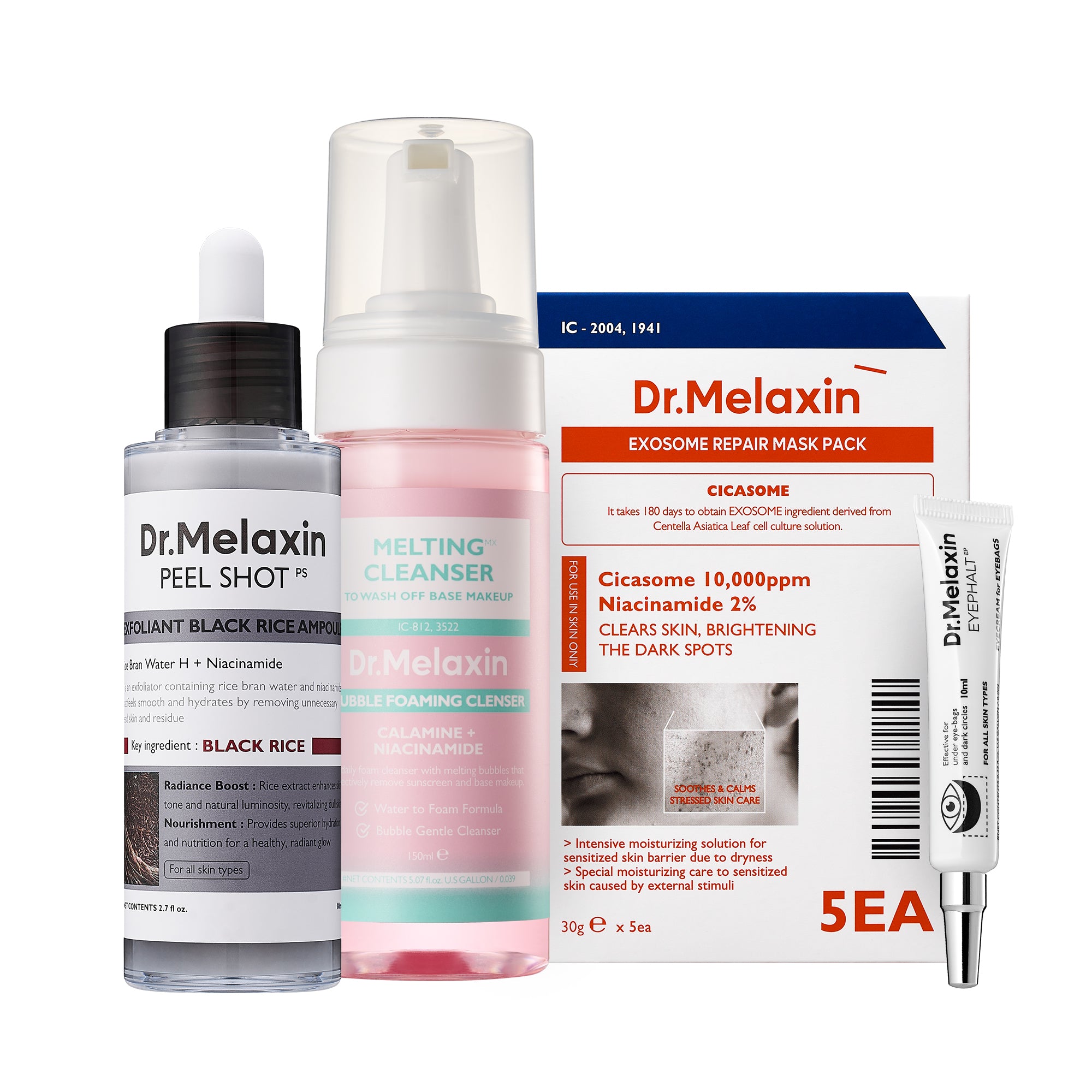 Dr. Melaxin Radiance Repair Set – zestaw regenerująco-rozświetlający dla skóry pozbawionej blasku i elastyczności