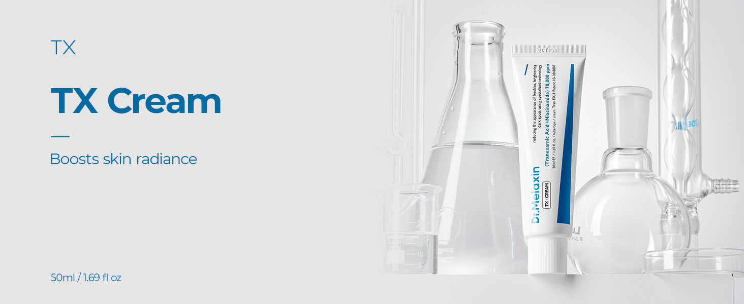 DR.MELAXIN TX-CREAM Rozjaśniający krem do twarzy z kwasem traneksamowym 50 ml #7