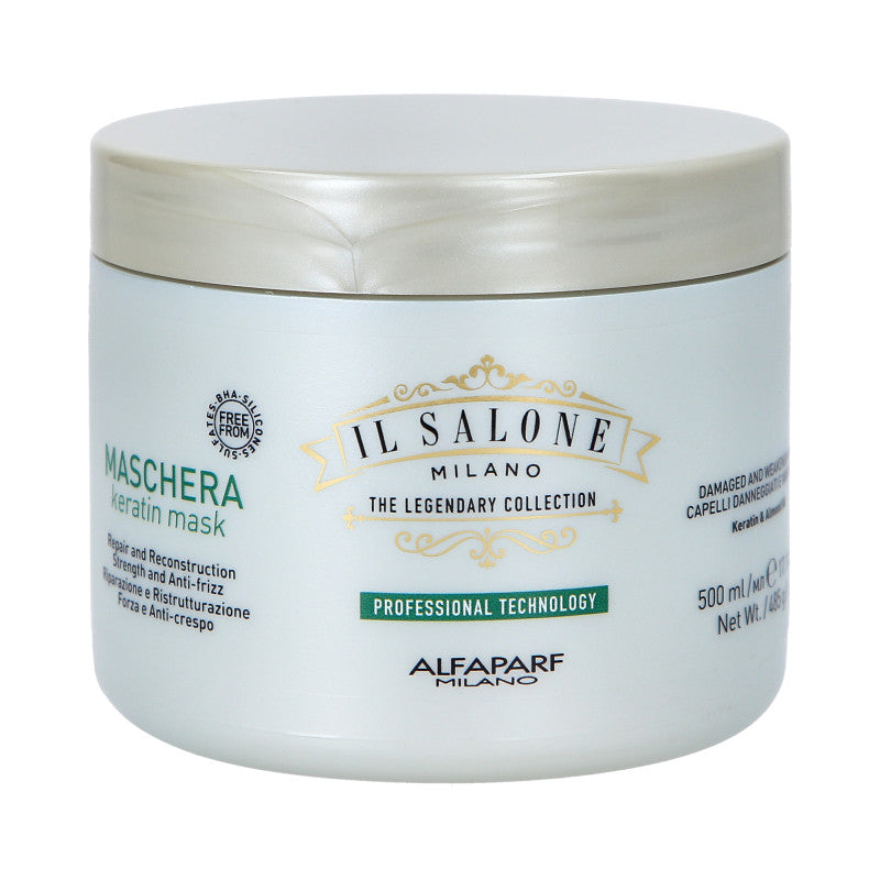 ALFAPARF IL SALONE MILANO KERATIN Odbudowująca maska do włosów 500ml