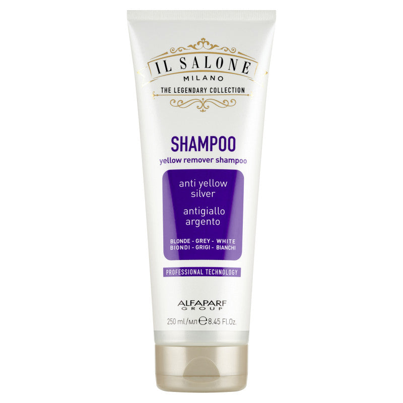 ALFAPARF IL SALONE MILANO YELLOW REMOVER Fioletowy szampon do włosów siwych i blond 250ml