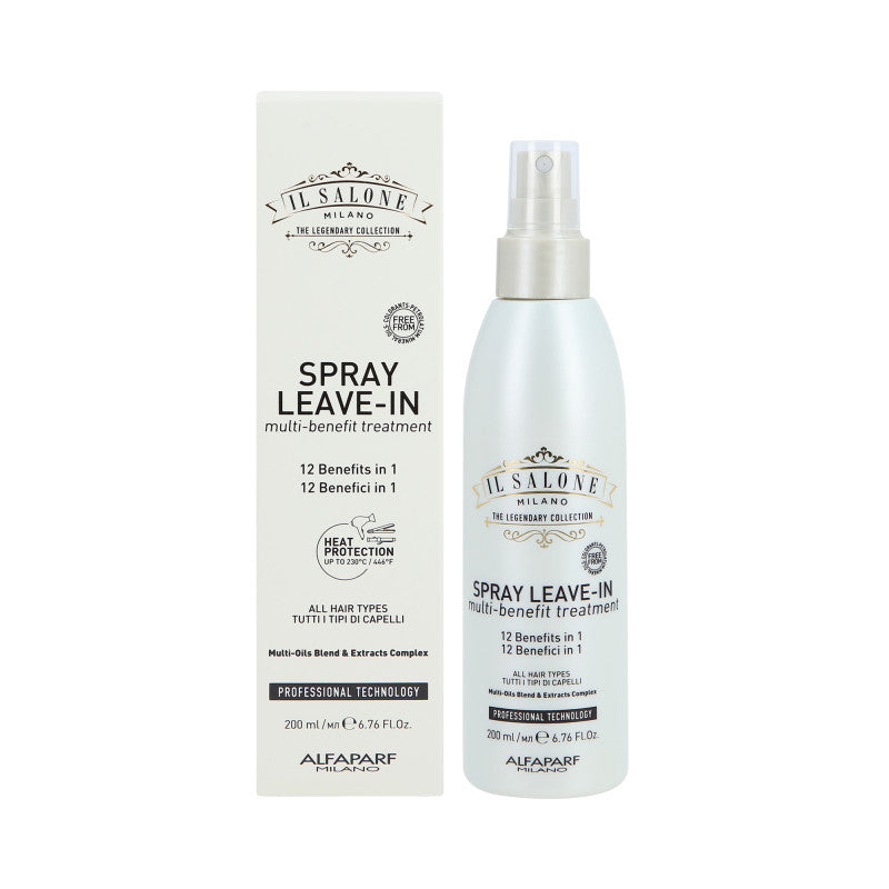 ALFAPARF IL SALONE SPRAY LEAVE IN Wielozadaniowy wegański spray do każdego rodzaju włosów 200ml