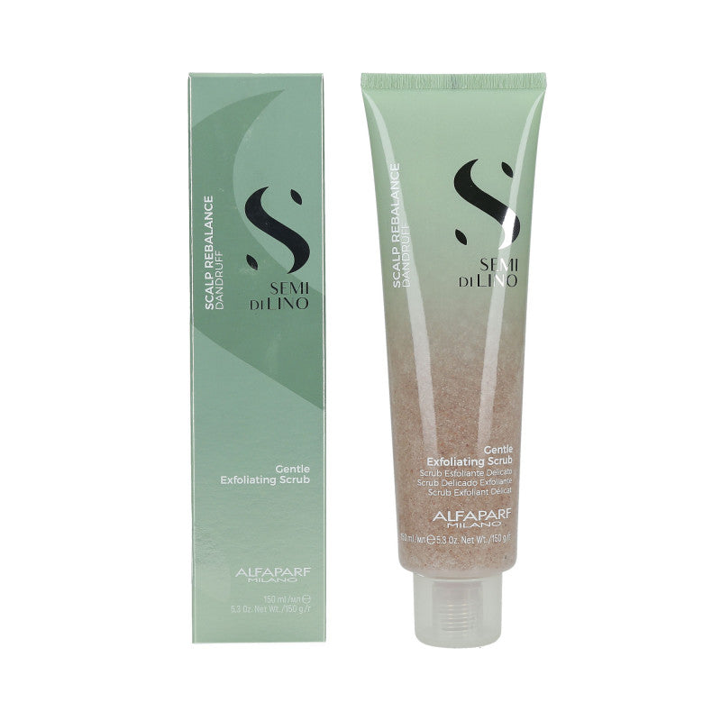 ALFAPARF SEMI DI LINO SCALP REBALANCE Dandruff Sanftes Kopfhautpeeling 150ml