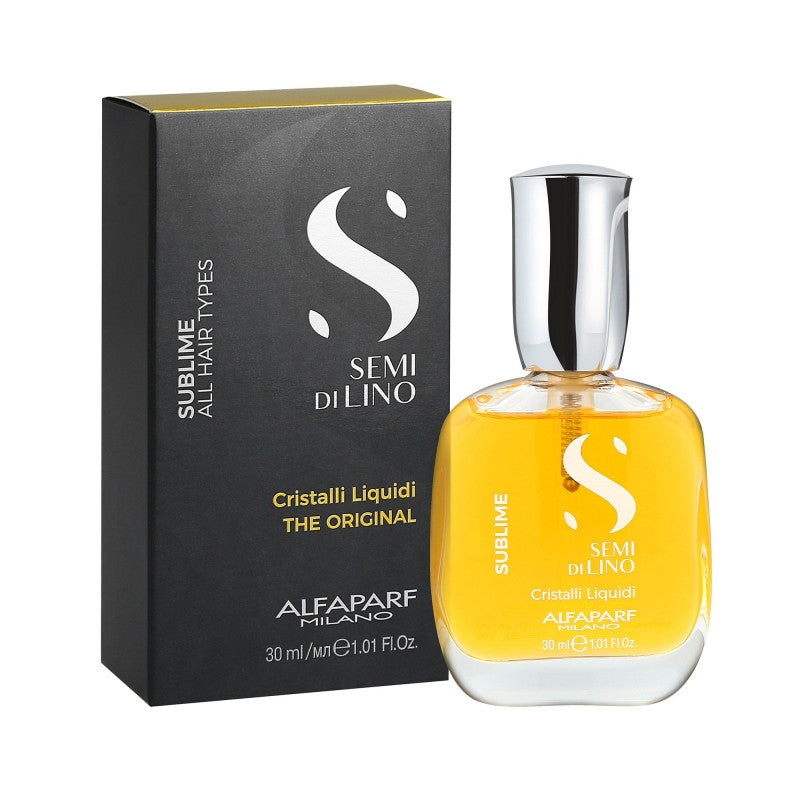 ALFAPARF SEMI DI LINO SUBLIME Cristalli Liquidi Płynne kryształki do włosów 30ml