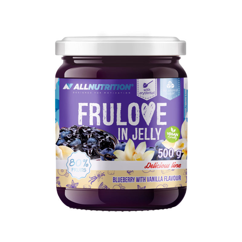 ALLNUTRITION FRULOVE IN JELLY Frużelina jagoda-wanilia 500 g