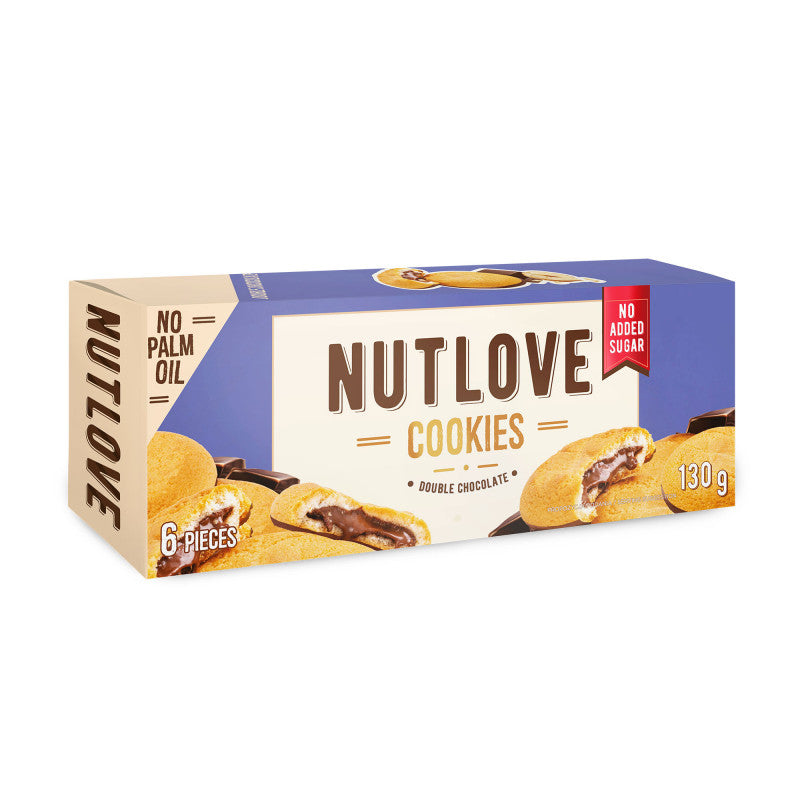 ALLNUTRITION NUTLOVE Ciasteczka – double chocolate 130 g