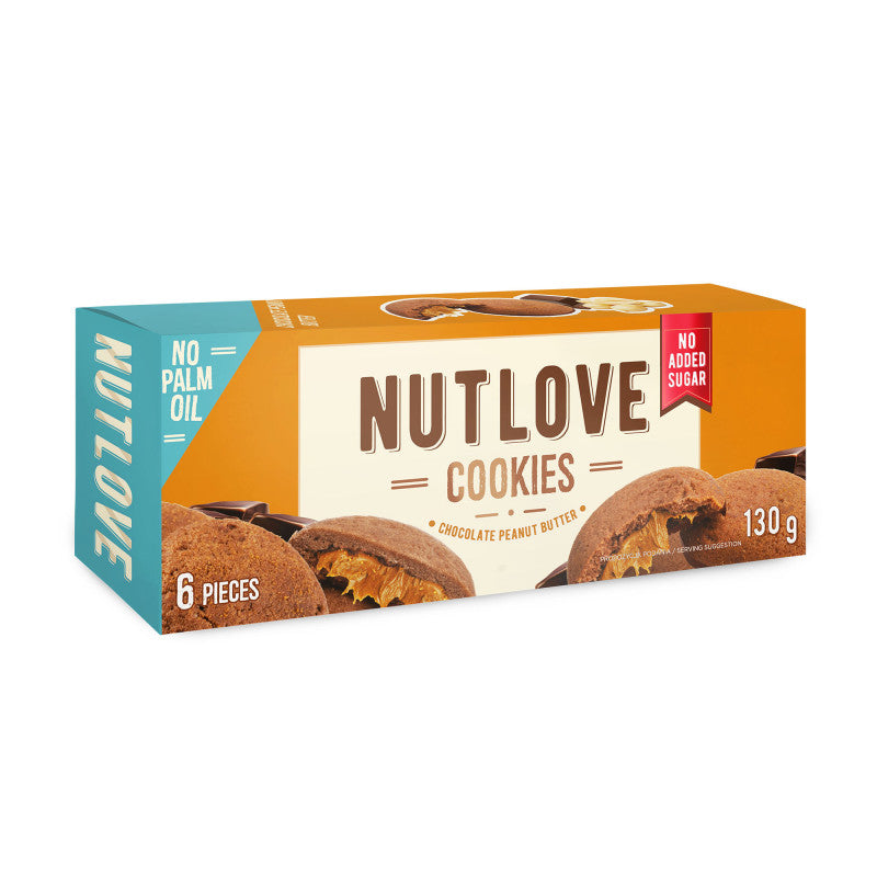 ALLNUTRITION NUTLOVE Ciasteczka – peanut butter 130 g