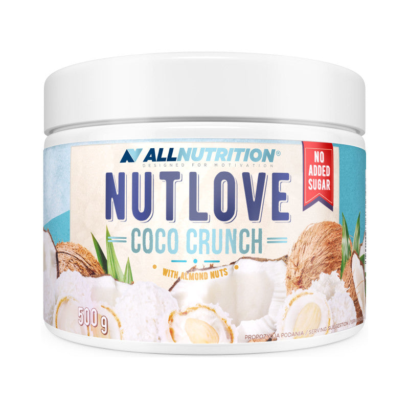 ALLNUTRITION NUTLOVE COCO CRUNCH Krem kokosowy z orzechami 500 g