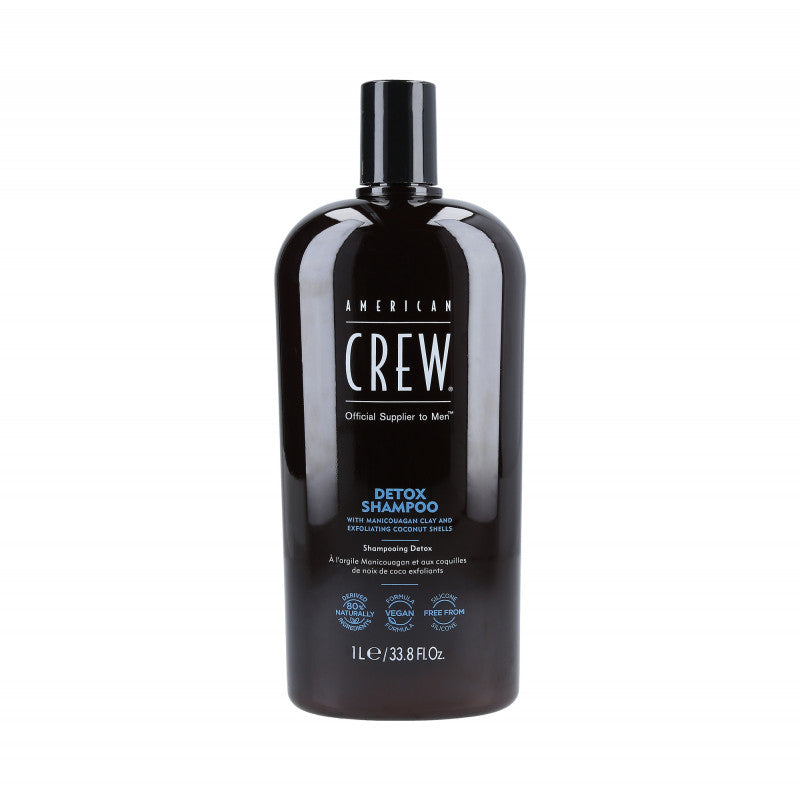 American Crew AMERICAN CREW CLASSIC DETOX Shampoo reinigend z mit Peeling 1000 ml — Inhaltsstoffe und Bewertung
