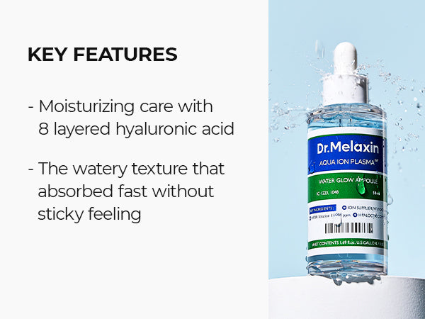 DR.MELAXIN AQUA ION LINE Ampułka nawilżająca 50 ml #5