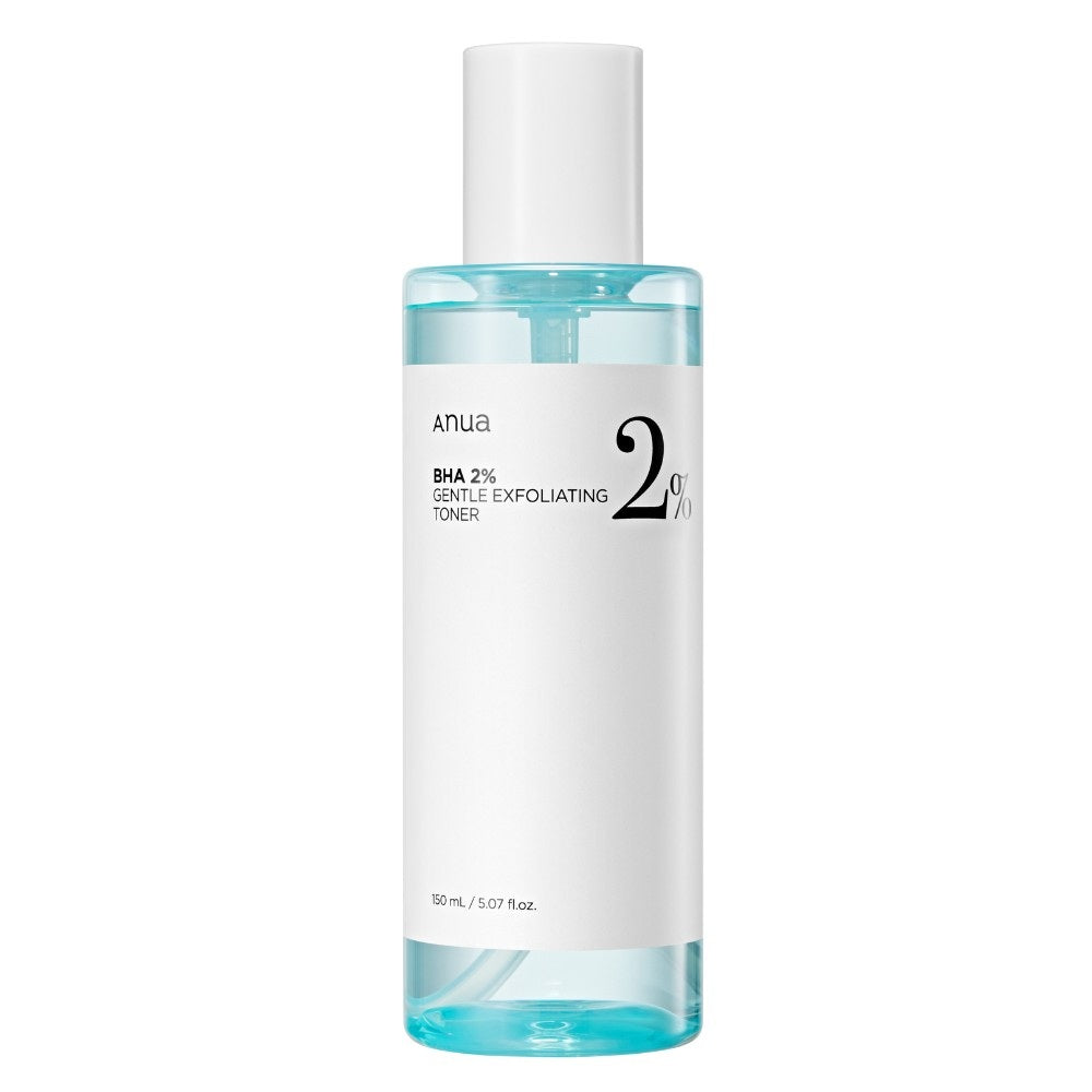 ANUA BHA 2% GENTLE EXFOLIATING TONER Łagodny tonik z kwasem BHA 150 ml