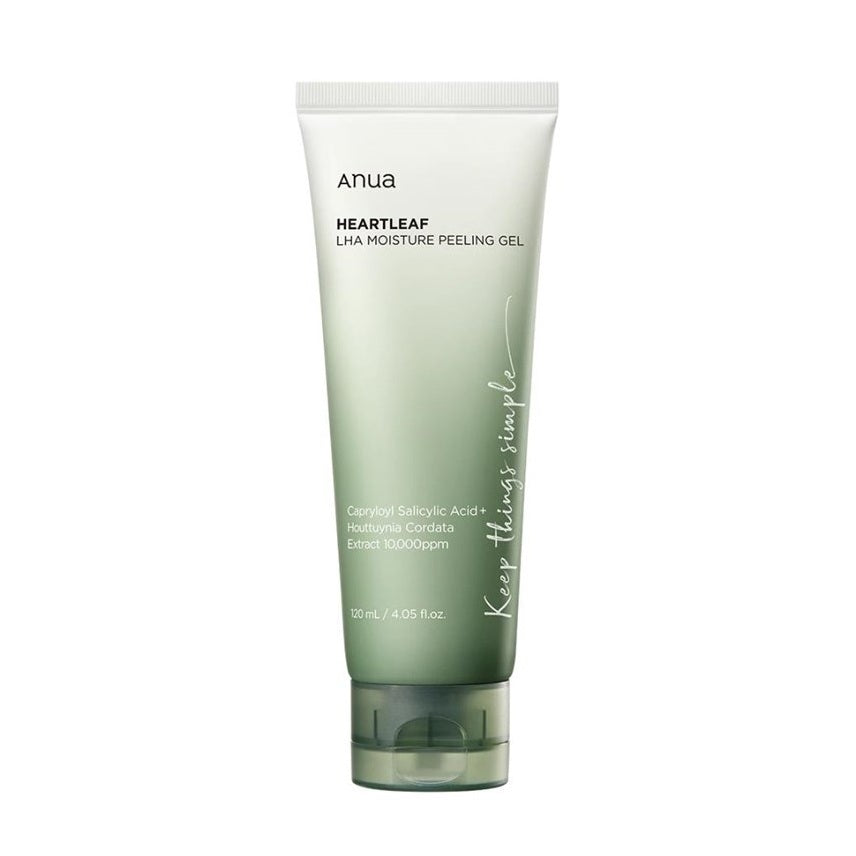 Anua ANUA HEARTLEAF LHA Żelowy peeling do twarzy z kwasem LHA 120 ml — Składniki i ocena