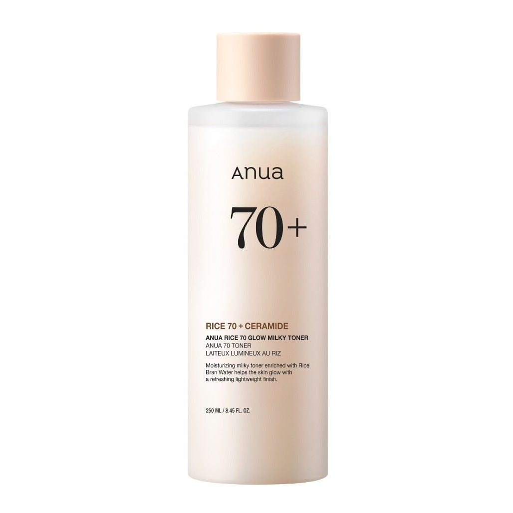 ANUA RICE 70+ CERAMIDE Mleczny tonik do twarzy 250 ml