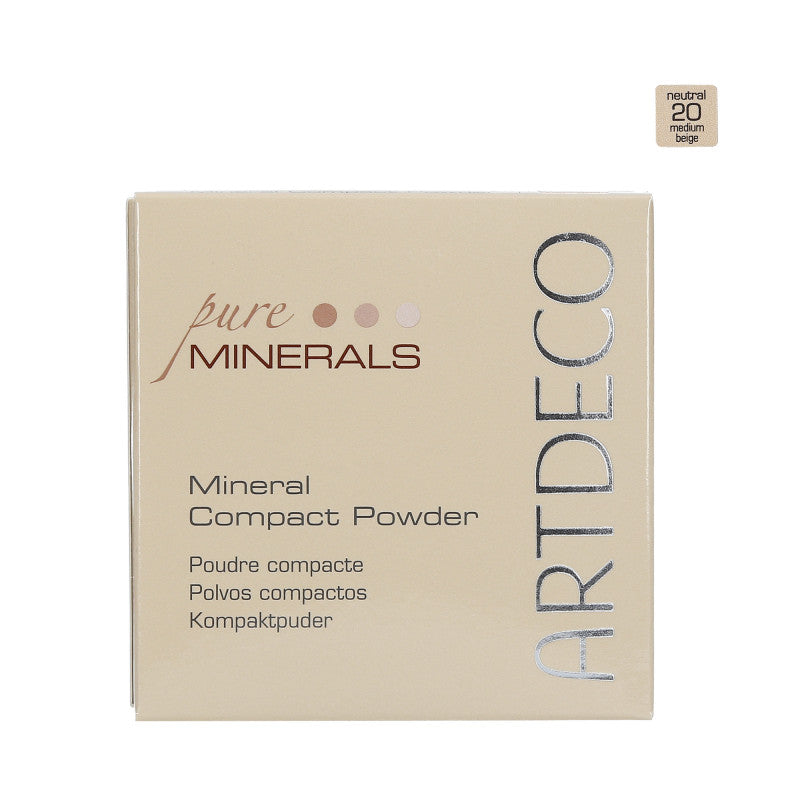 ARTDECO MINERAL COMAPCT FOUNDATION Mineral-Foundation Puder 20 Medium Beige 9g
