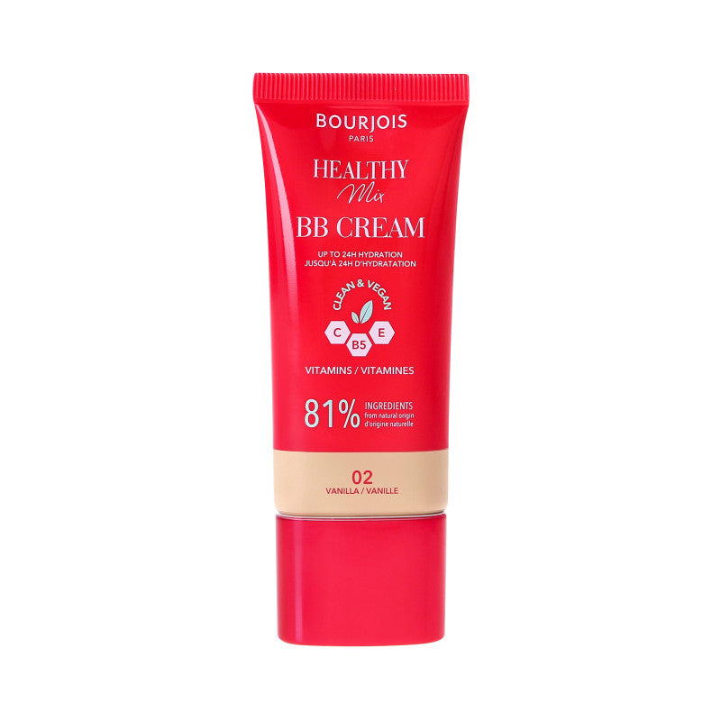 BOURJOIS HEALTHY MIX Intensively moisturizing BB face cream 02 Vanilla 30 ml