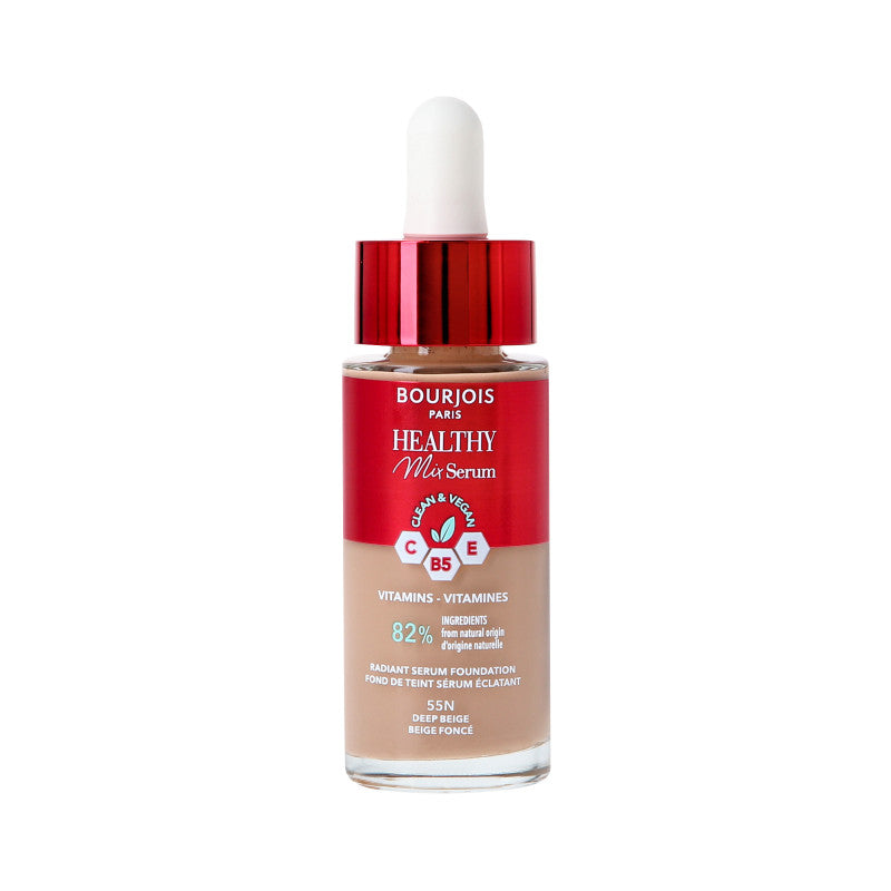 BOURJOIS HEALTHY MIX SERUM Foundation - serum with vitamins 55 Deep Beige 30ml