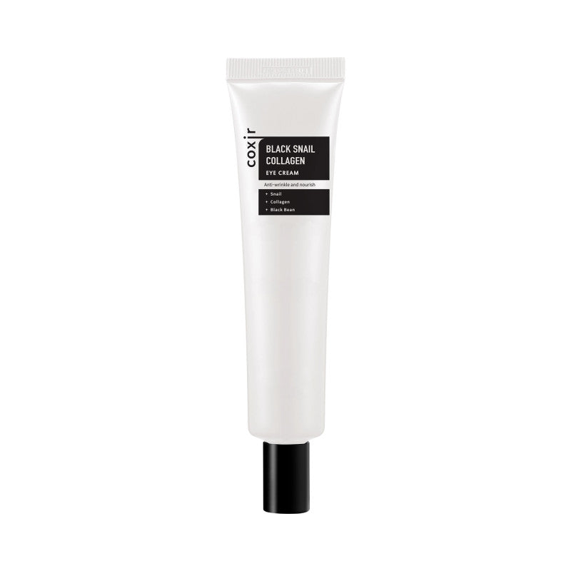 Coxir COXIR BLACK SNAIL COLLAGEN LINE Przeciwzmarszczkowy krem pod oczy z mucyną ślimaka i kolagenem 30 ml