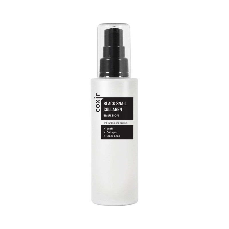 COXIR BLACK SNAIL COLLAGEN LINE Regenerująca emulsja z mucyną ślimaka i kolagenem 100ml