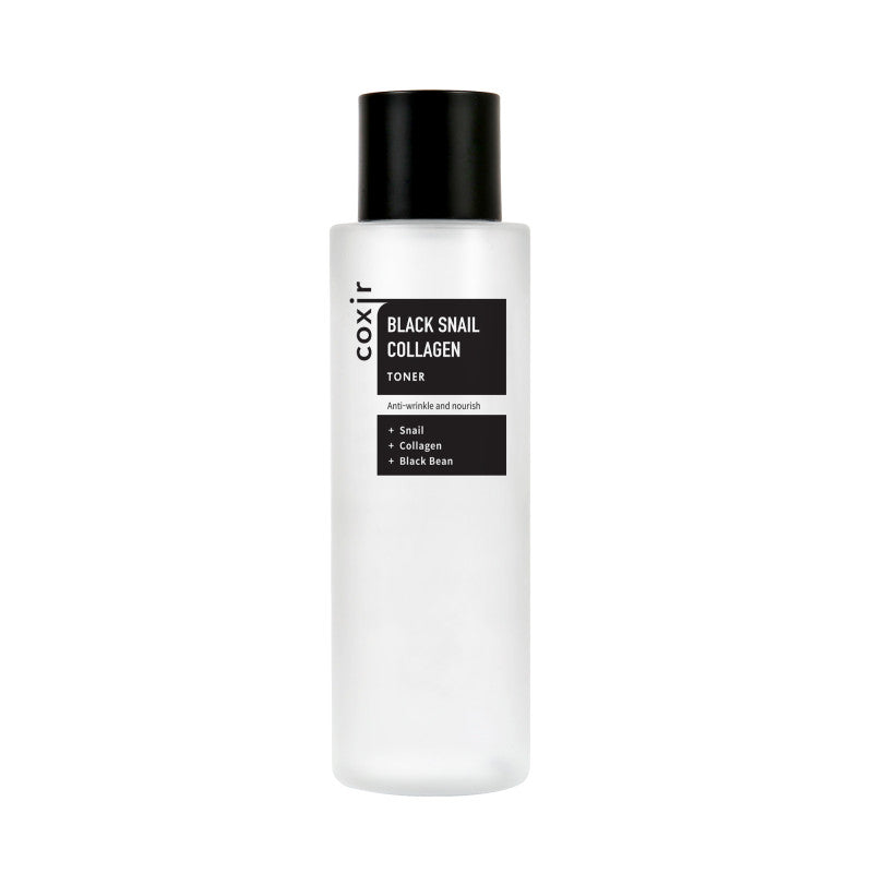 Coxir COXIR BLACK SNAIL COLLAGEN LINE Regenerujący tonik z mucyną ślimaka i kolagenem 150 ml — Składniki i ocena