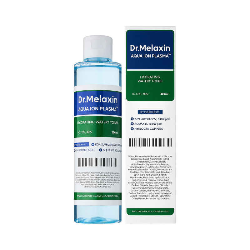 Dr. Melaxin DR.MELAXIN AQUA ION LINE Tonik nawilżający 200 ml — Składniki i ocena