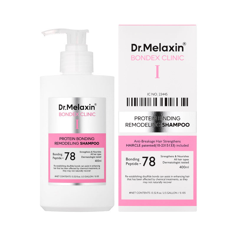 Dr. Melaxin DR.MELAXIN BONDEX LINE Szampon odbudowujący 400 ml — Składniki i ocena