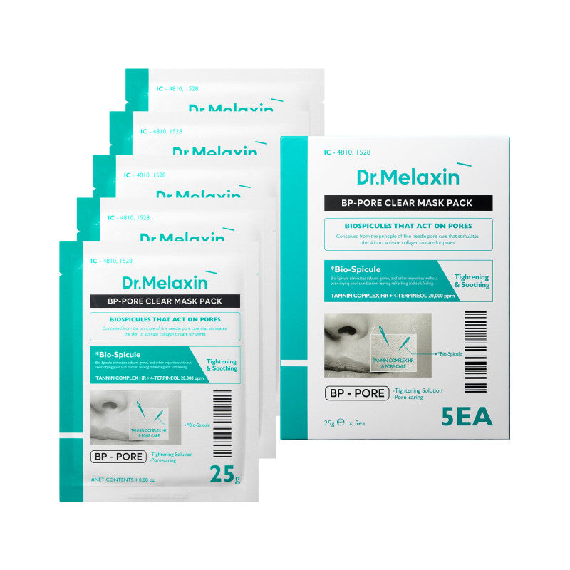 Dr. Melaxin DR.MELAXIN BP LINE Maska oczyszczająca do porów 5 x 25 g