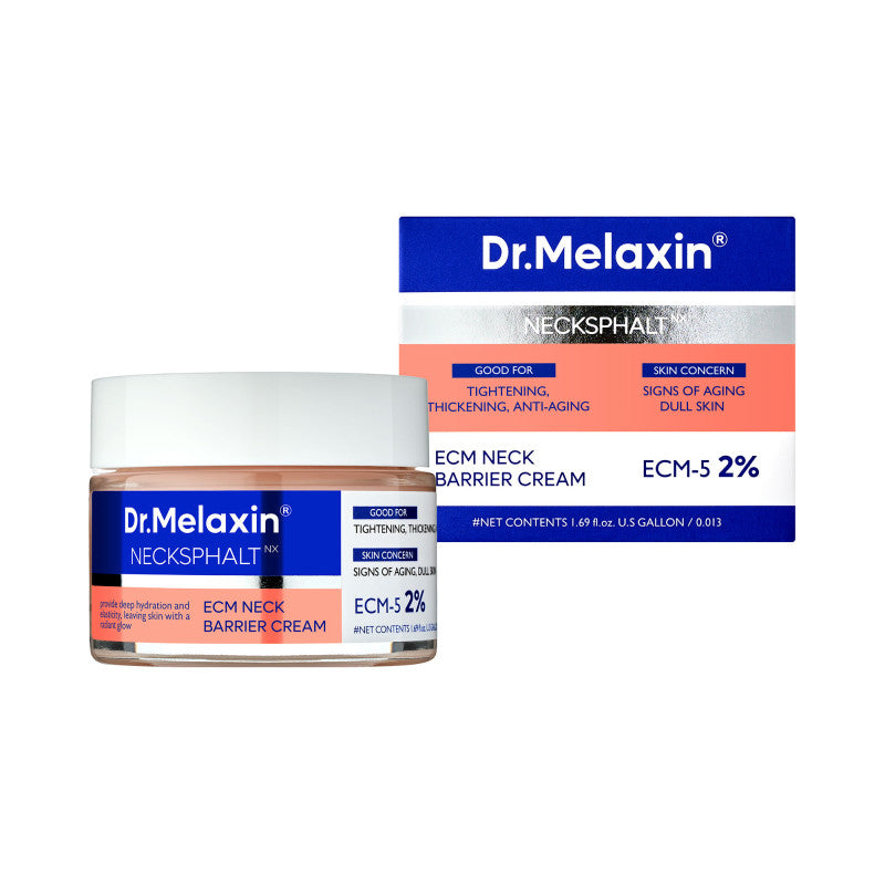 Dr. Melaxin DR.MELAXIN NECKSPHALT LINE Krem-bariera do skóry szyi 50 ml — Składniki i ocena