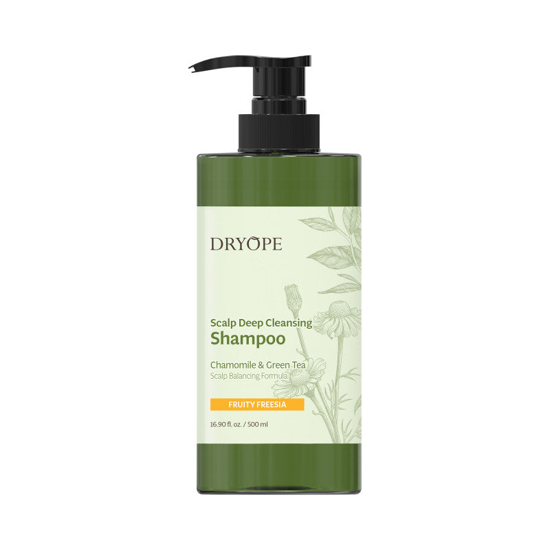 Dryope DRYOPE SCALP DEEP CLEANSING Wegański szampon do włosów o zapachu frezji 500 ml — Składniki i ocena