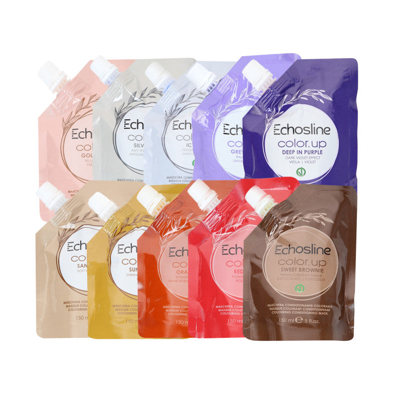 Echosline ECHOSLINE COLOR. UP Maski koloryzujące do włosów 150 ml — Składniki i ocena