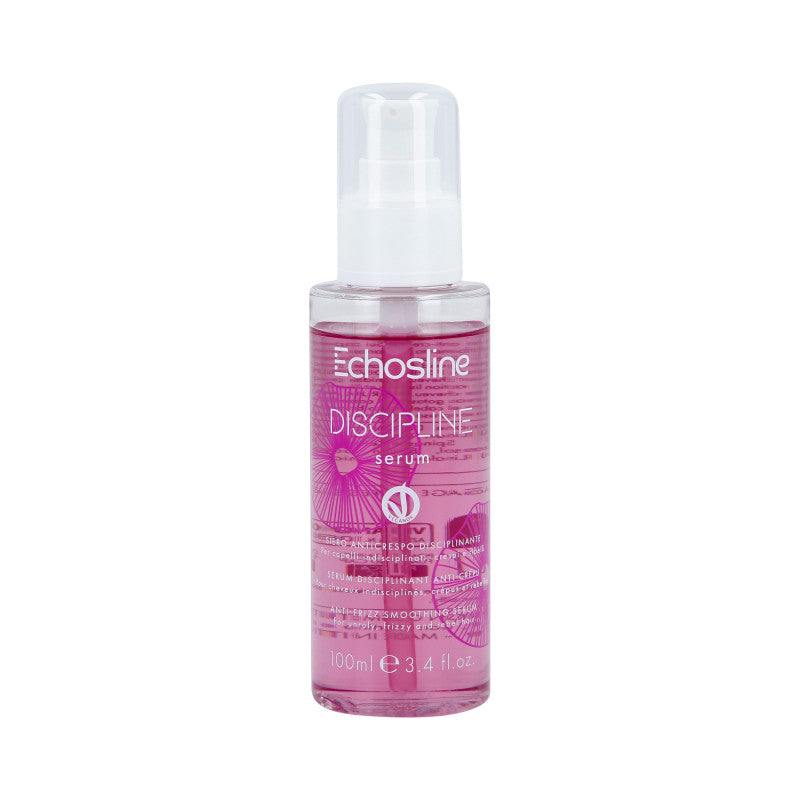 ECHOSLINE DISCIPLINE ANTI-FRIZZ Wegańskie serum wygładzająco-dyscyplinujące włosy puszące 100ml